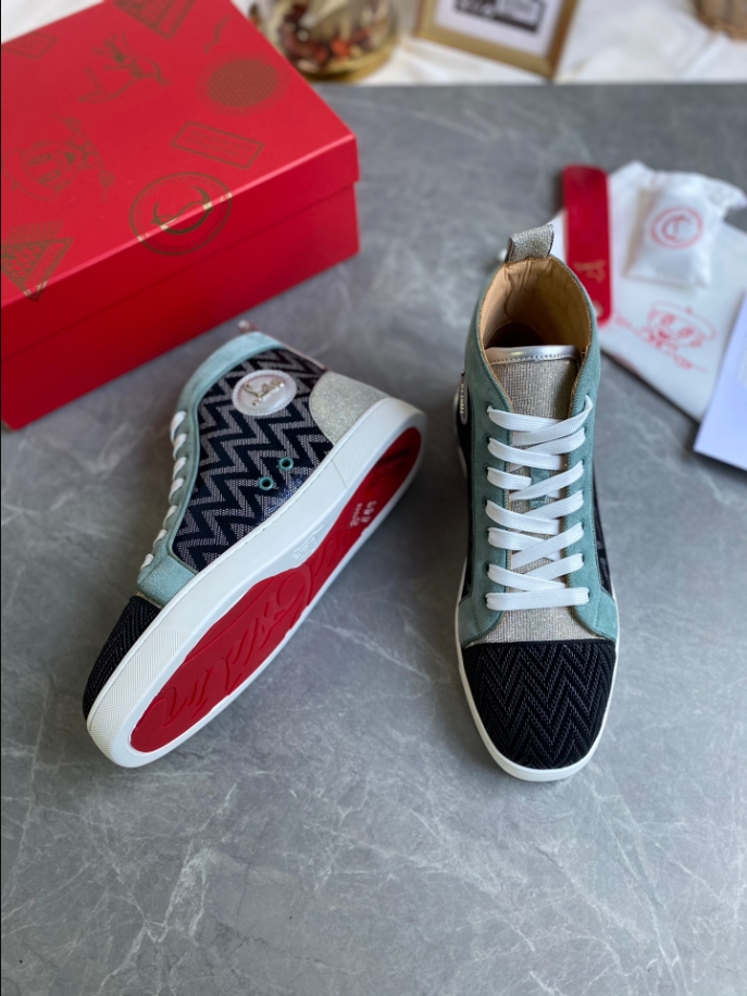 Christian Louboutin Louis Orlato Flat Vel Opera Tis Ballis V Sneaker Reps - CLS109 - view 06