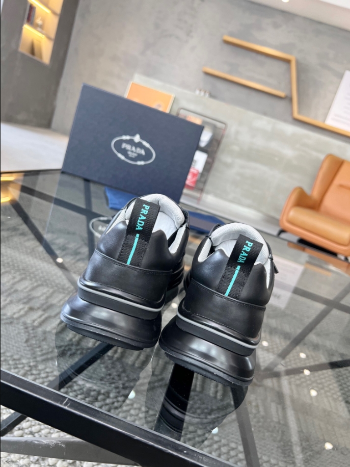 Prada Mechano ‘Black Silver’ Sneakers Reps - PRS003 - view 05