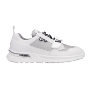 Prada Mechano ‘White Silver’ Sneakers Reps - PRS004 - view 01