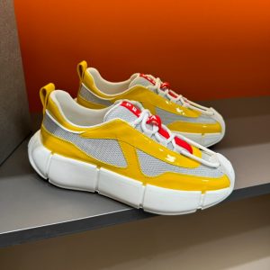 Prada Cloudbust Thunder Gold Silver Sneakers Reps - PRS011 - view 01