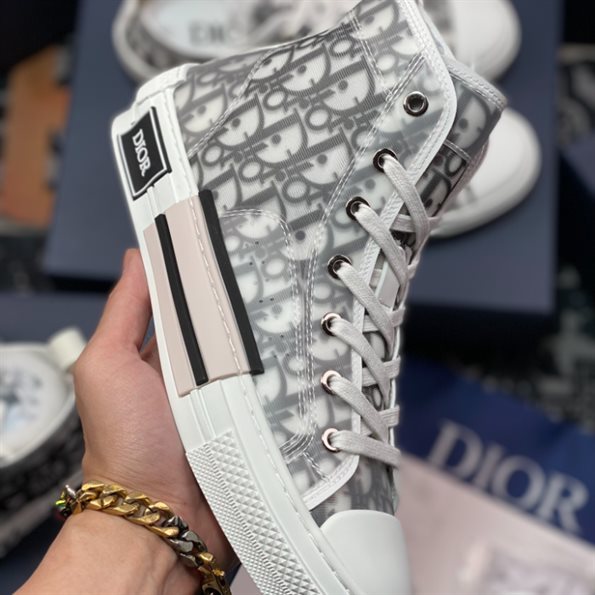 Dior “B23” High-Top Dior Oblique Sneaker Replica - DR001 - view 04